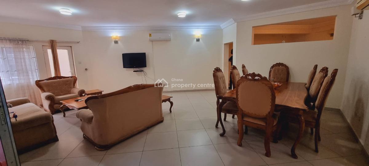 Furnished 3 Bedroom Apartment with Swimming Pool, North Ridge, Accra, Apartment for Rent