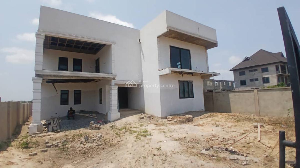 5 Bedrooom  90 % Uncompleted House, Santor, East Legon Hills, East Legon, Accra, House for Sale