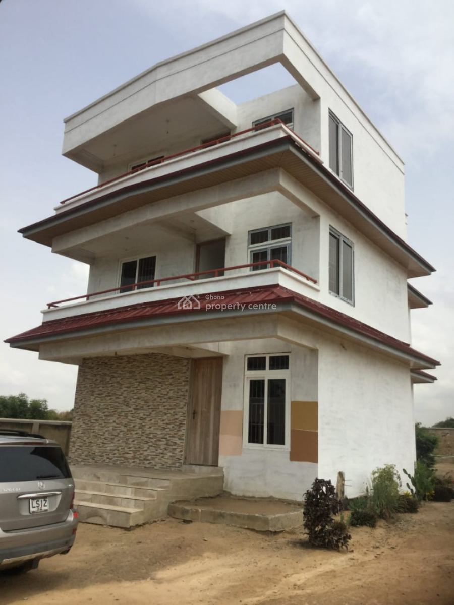 Newly Built 3 Bedroom Plus 3 Additional Vacant Plot, Ningo Prampram District, Accra, House for Sale