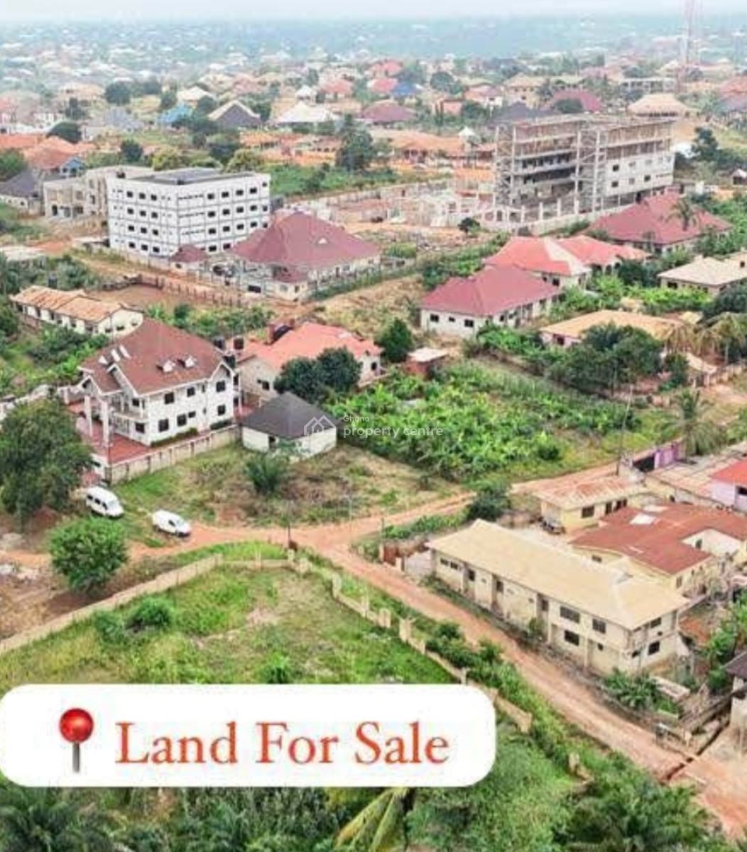 2 Plots  ( Fully Fence Walled), Sunyani, Dr. Berko., Sunyani Municipal, Brong Ahafo, Land for Sale