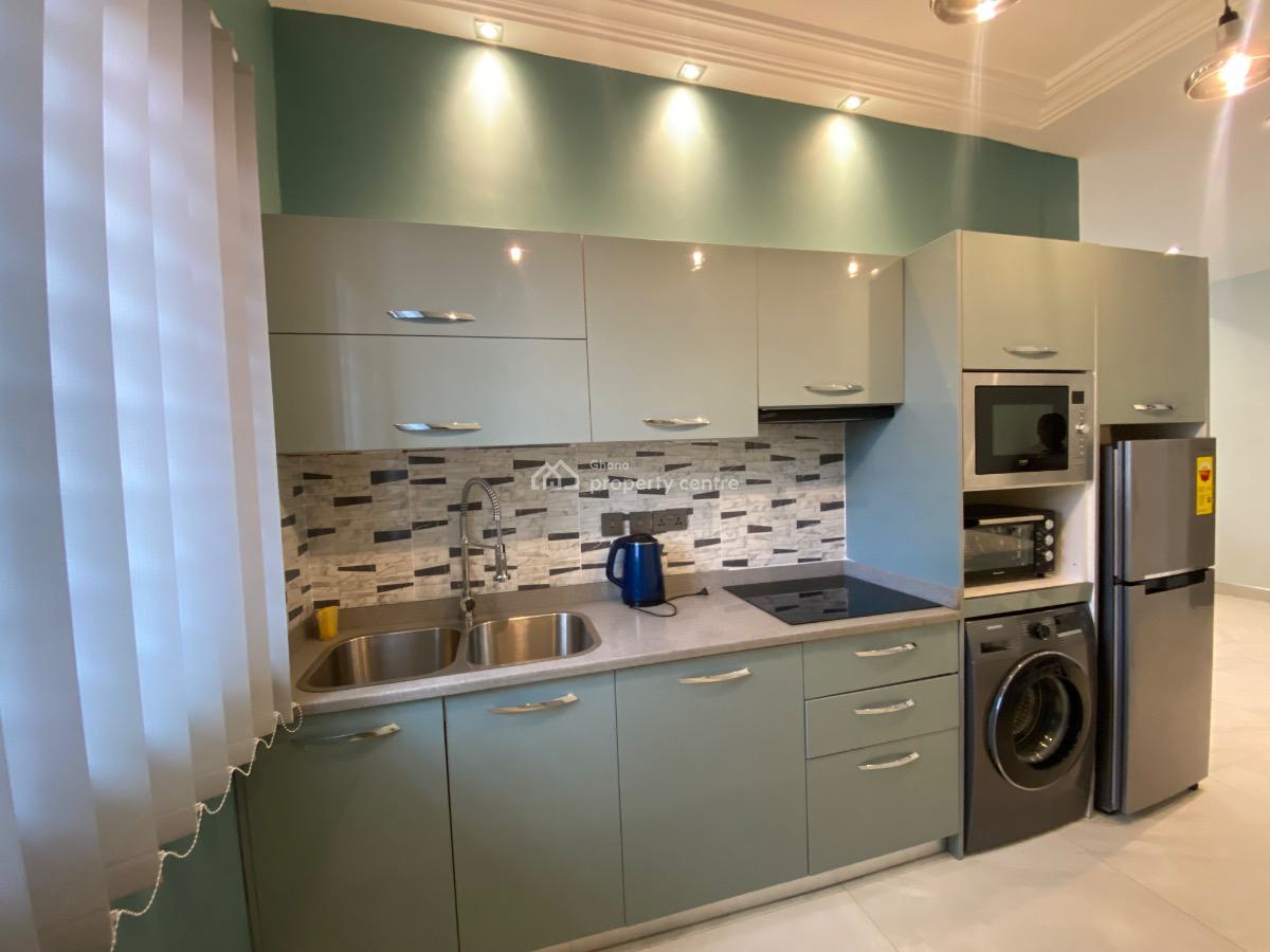 Furnished One Bedroom, School Junction, Adjiringanor, East Legon, Accra, Apartment for Rent