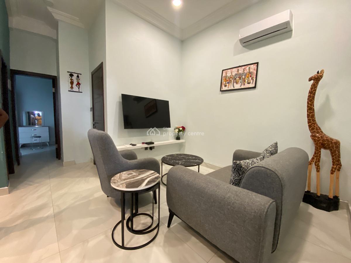 Furnished One Bedroom, School Junction, Adjiringanor, East Legon, Accra, Apartment for Rent