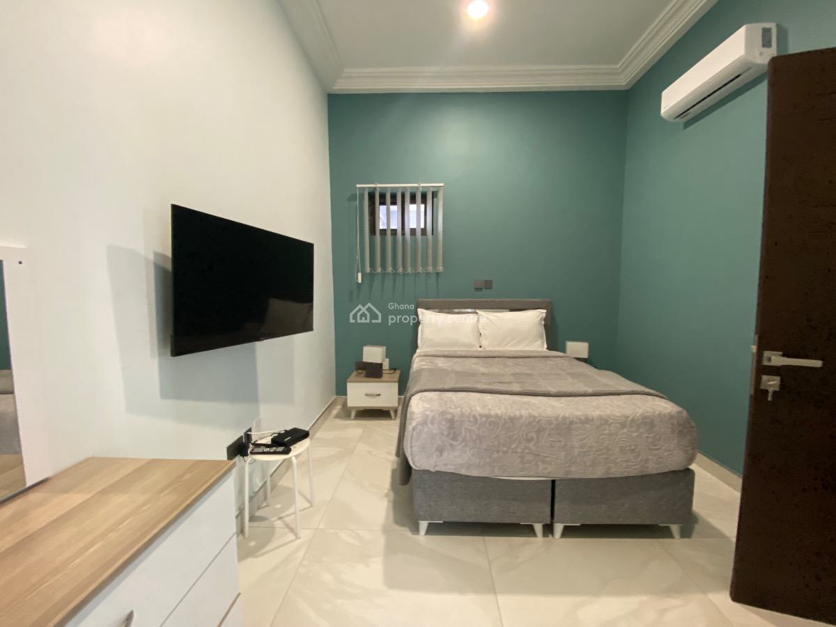 Furnished One Bedroom, School Junction, Adjiringanor, East Legon, Accra, Apartment for Rent