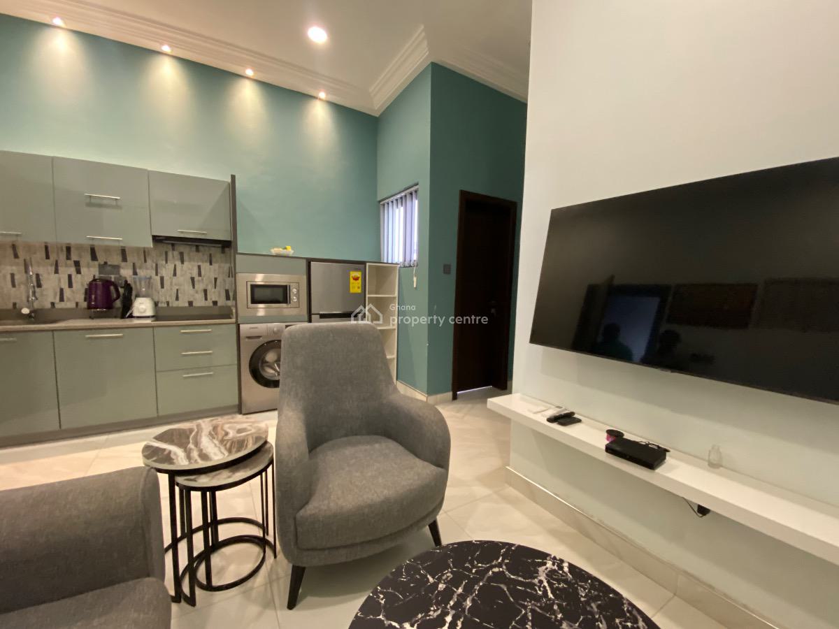 Furnished One Bedroom, School Junction, Adjiringanor, East Legon, Accra, Apartment for Rent