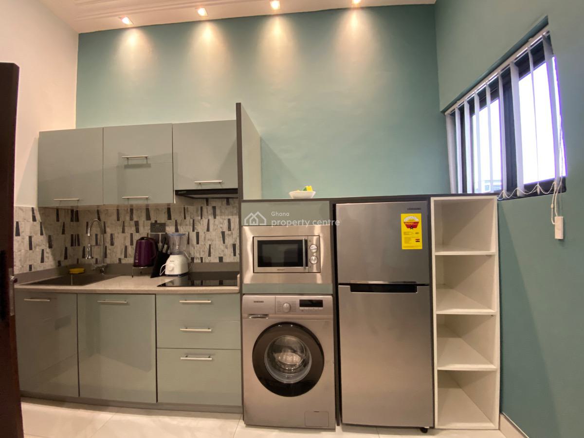 Furnished One Bedroom, School Junction, Adjiringanor, East Legon, Accra, Apartment for Rent