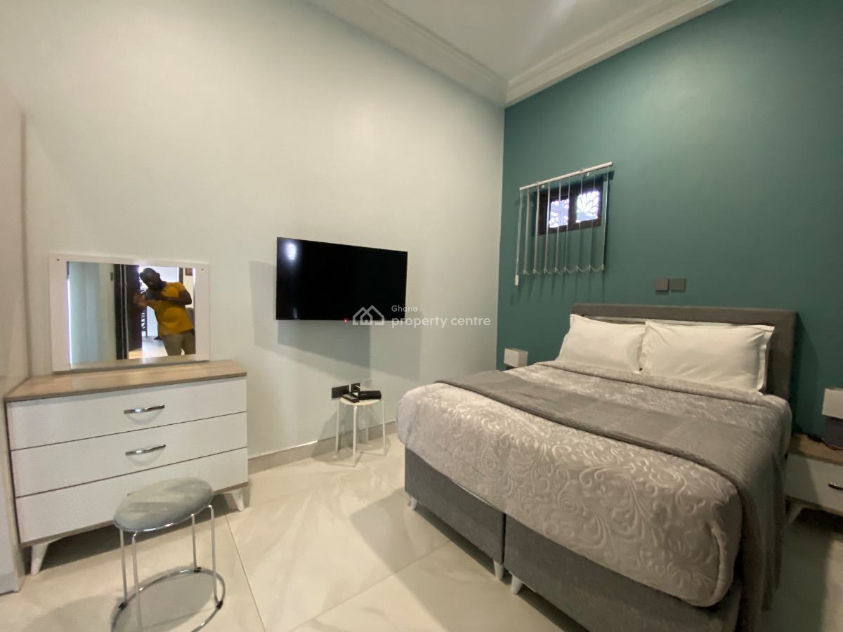 Furnished One Bedroom, School Junction, Adjiringanor, East Legon, Accra, Apartment for Rent