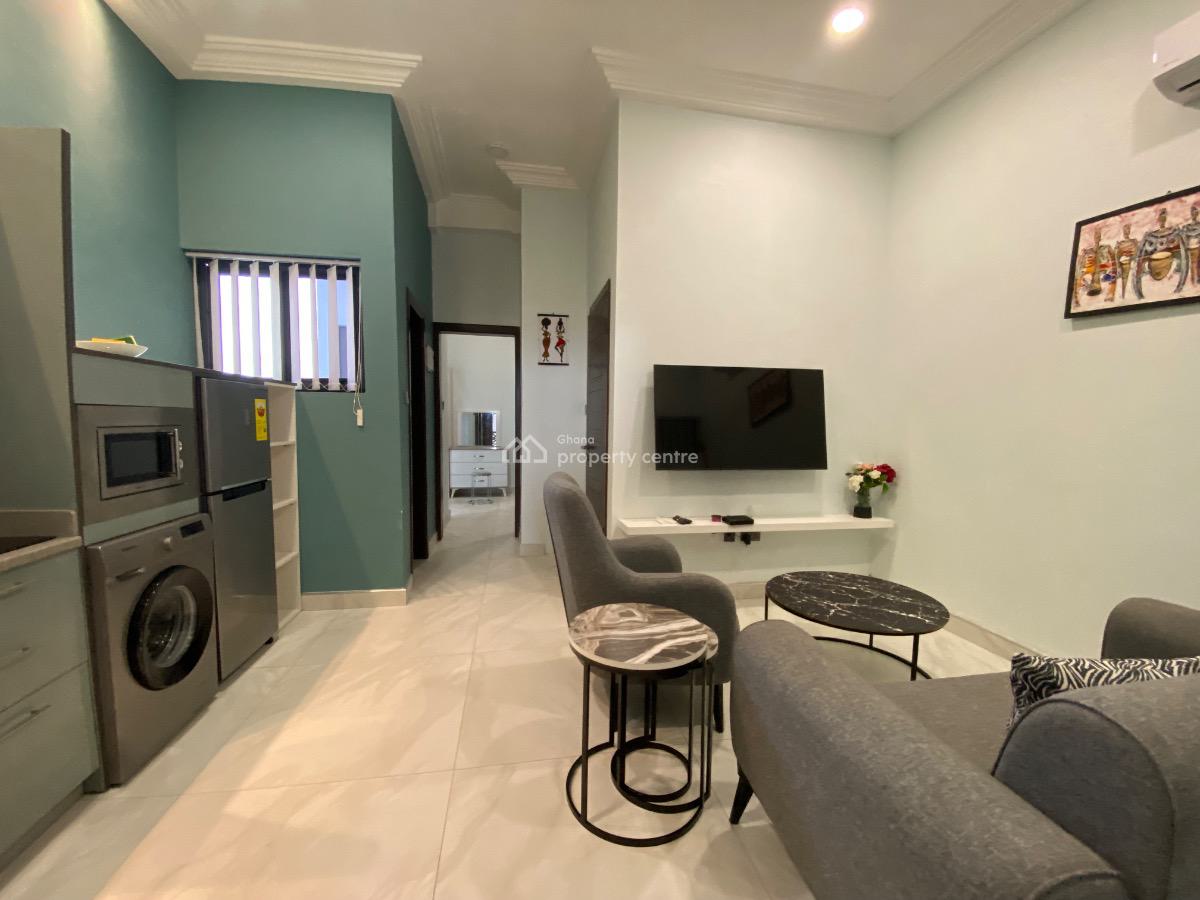 Furnished One Bedroom, School Junction, Adjiringanor, East Legon, Accra, Apartment for Rent