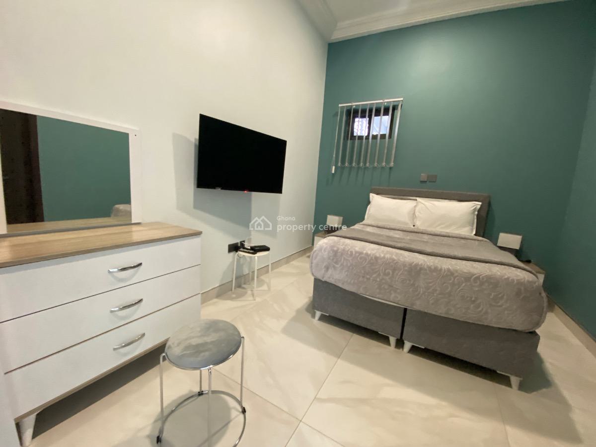 Furnished One Bedroom, School Junction, Adjiringanor, East Legon, Accra, Apartment for Rent