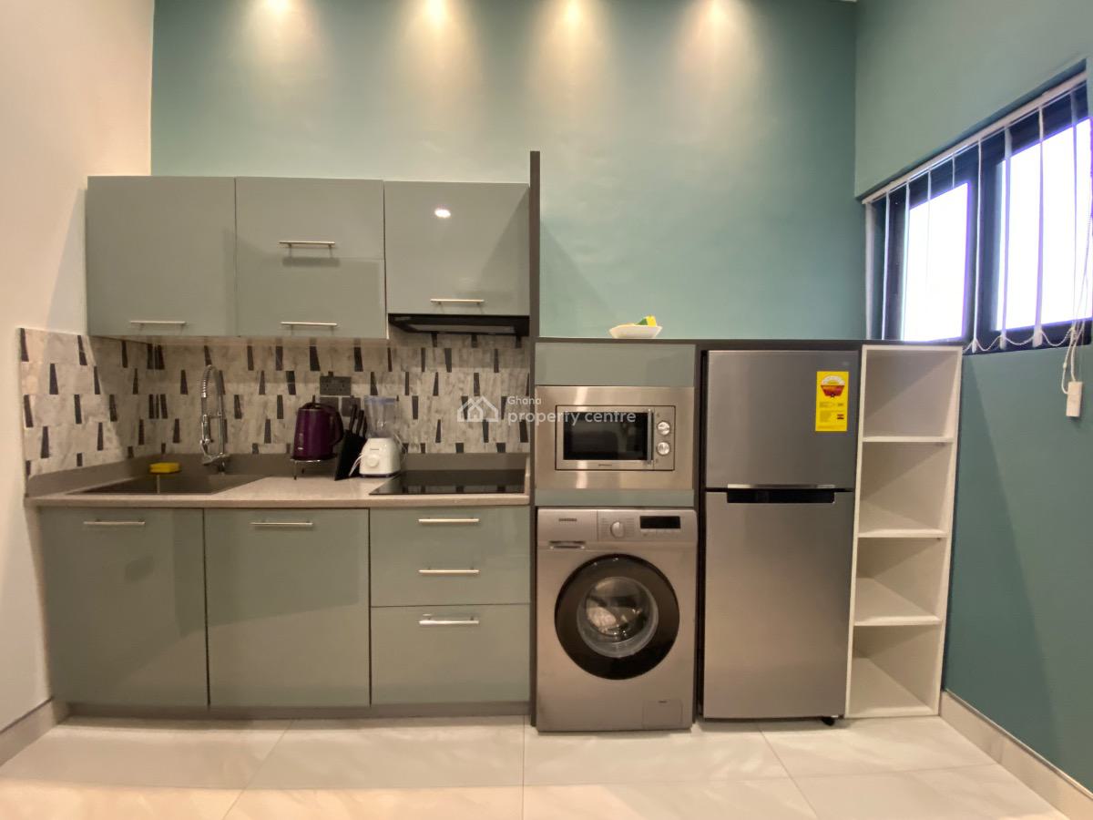 Furnished One Bedroom, School Junction, Adjiringanor, East Legon, Accra, Apartment for Rent