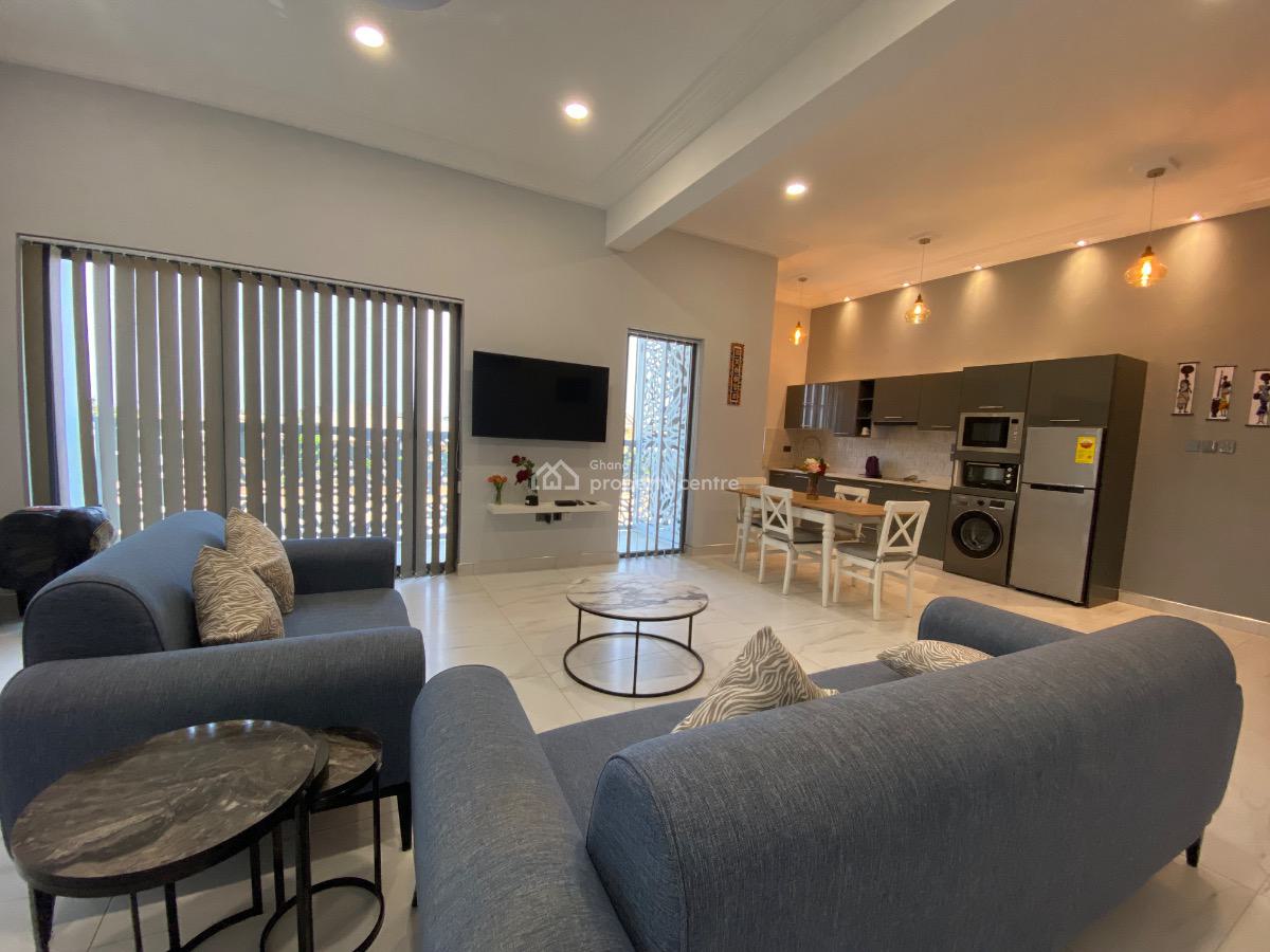 2 Bedrooms Apartment Adjiringanor, School Junction, Adjiringanor, East Legon, Accra, Apartment Short Let