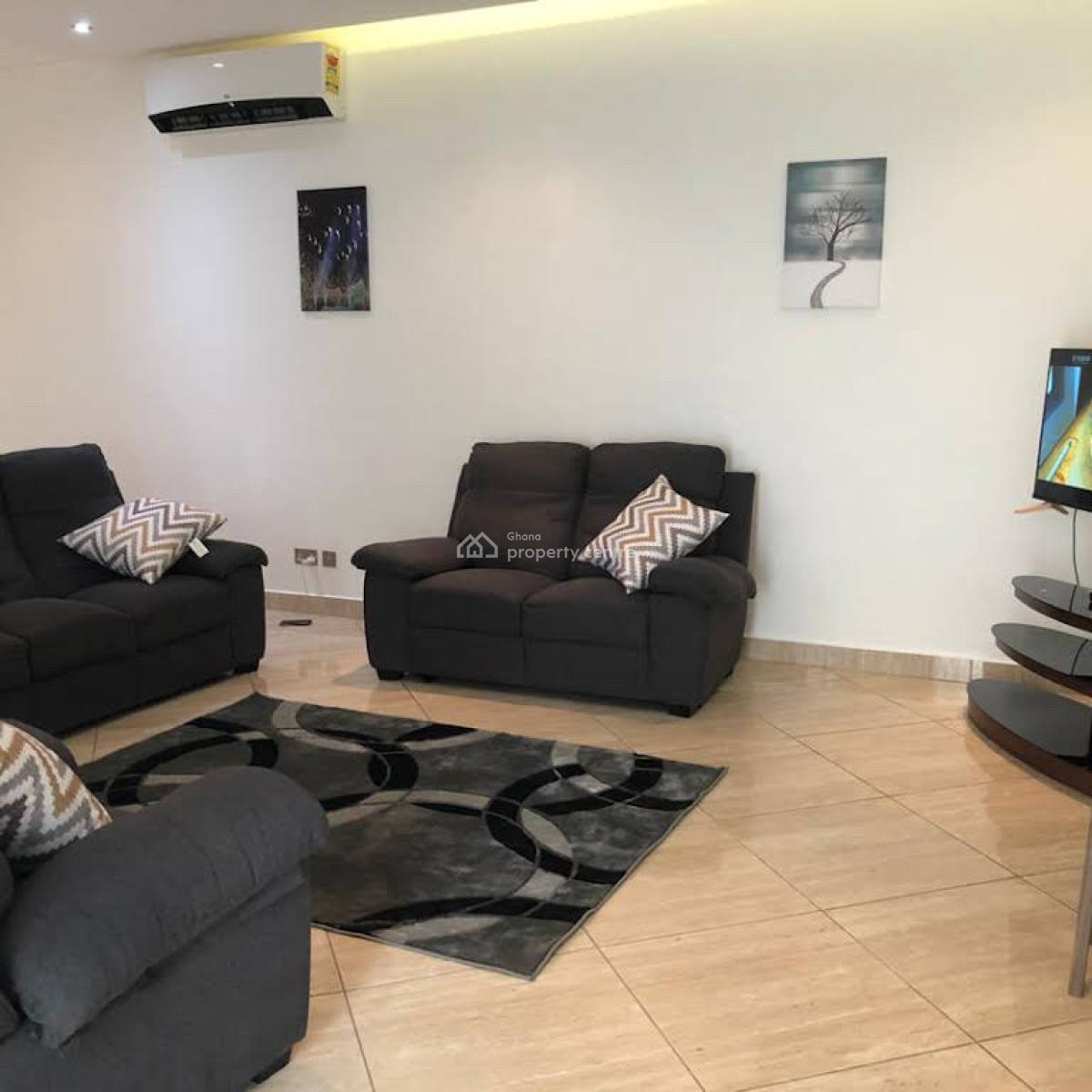 Fully Furnished 4 Bedroom Townhouse in a Gated Community, Adjiringanor, East Legon, Accra, Townhouse for Rent