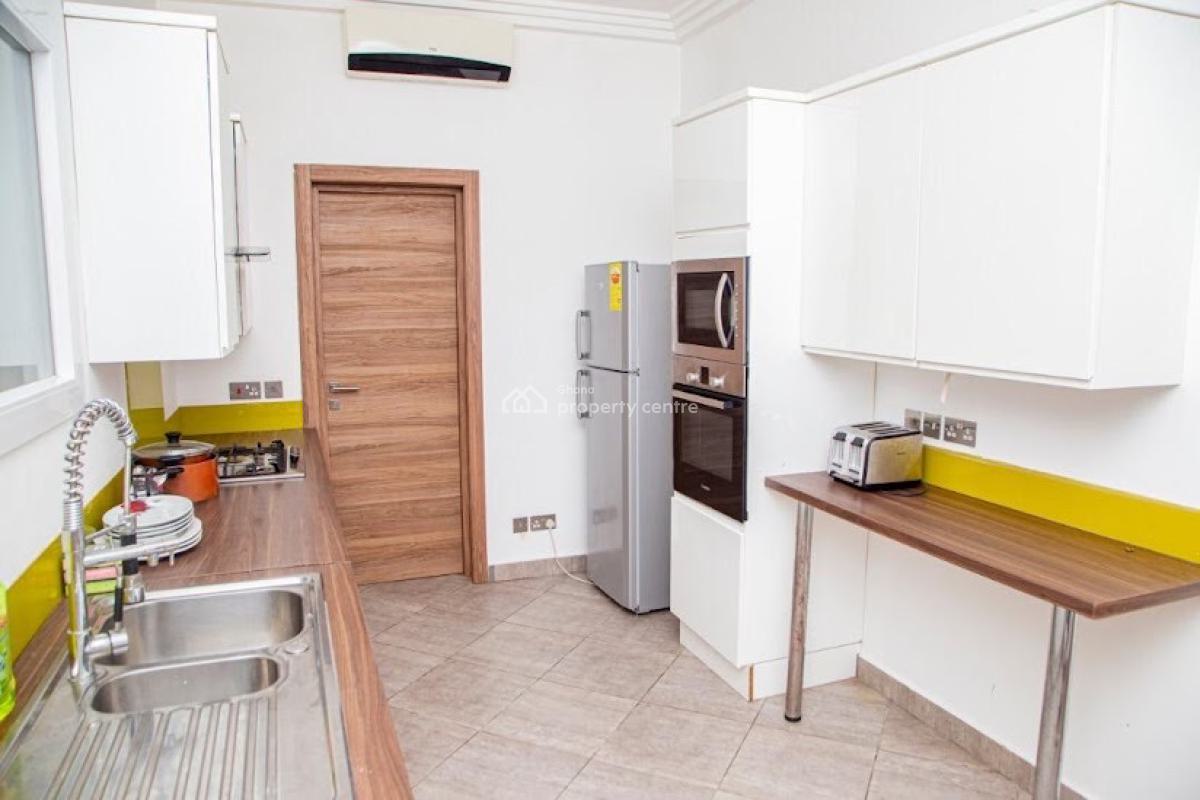 Fully Furnished 4 Bedroom Townhouse in a Gated Community, Adjiringanor, East Legon, Accra, Townhouse for Rent
