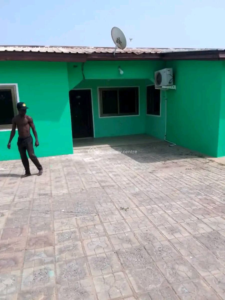 3 Bedroom Self Compound House, Hydrofoam Estate,shell Signboard, Spintex, Accra, House for Rent