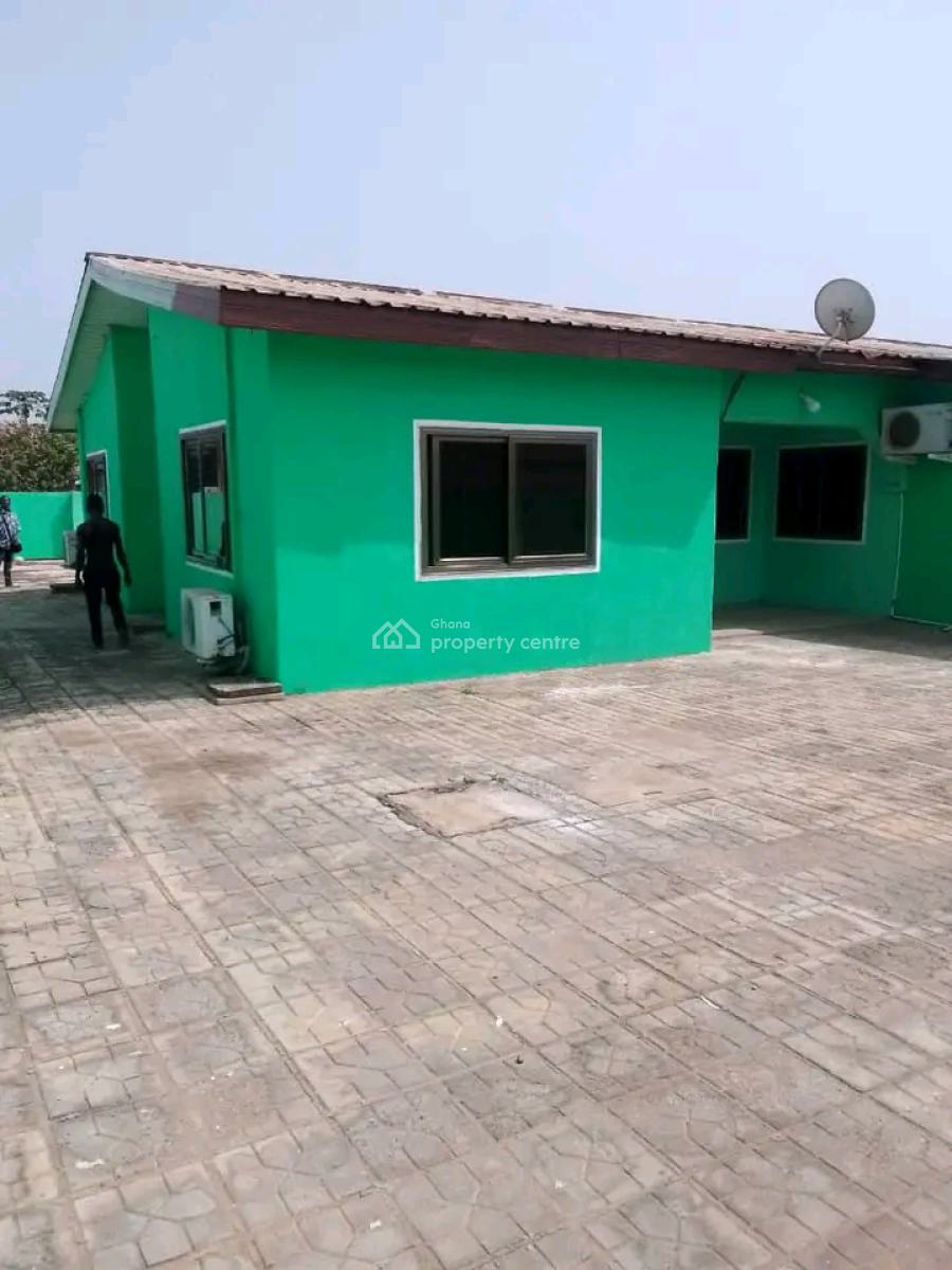 3 Bedroom Self Compound House, Hydrofoam Estate,shell Signboard, Spintex, Accra, House for Rent