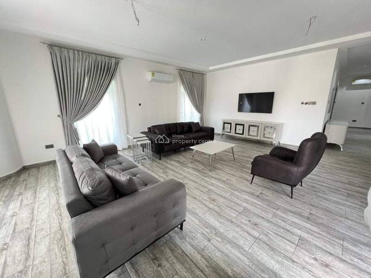 Furnished 3 Bedroom Apartment with Swimming Pool and Gym, Boundary Road, East Legon, Accra, Apartment for Rent