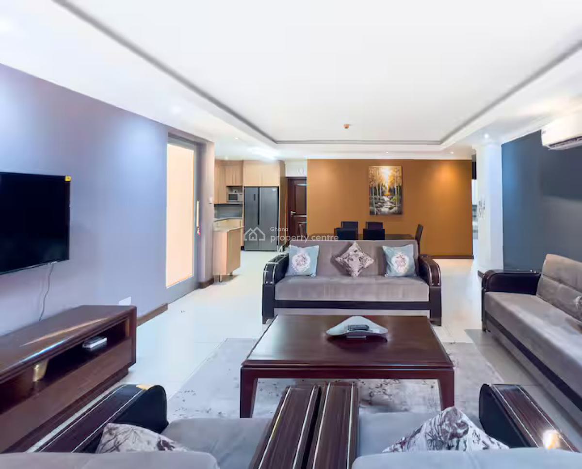 Furnished 3 Bedroom Apartment with Swimming Pool, East Legon, Accra, Apartment for Rent