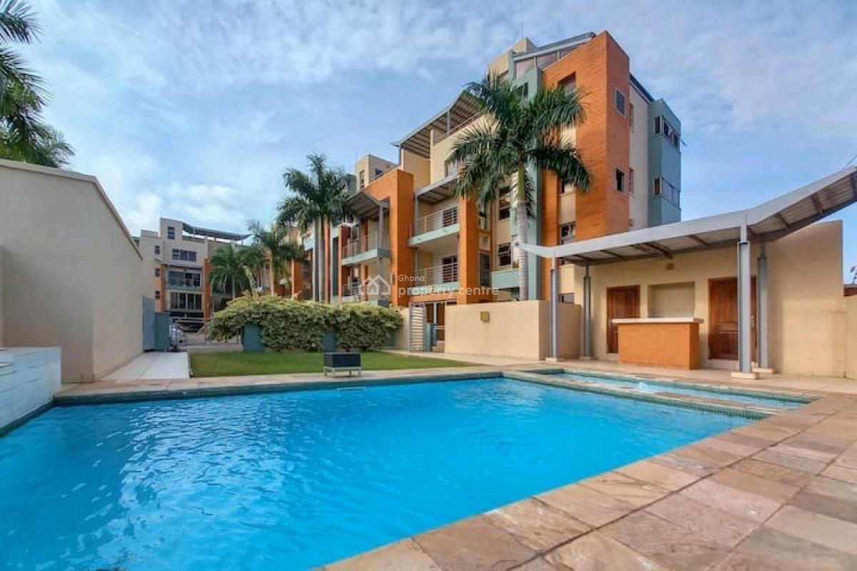 Furnished 3 Bedroom Penthouse with Swimming Pool, East Legon, Accra, Apartment for Rent