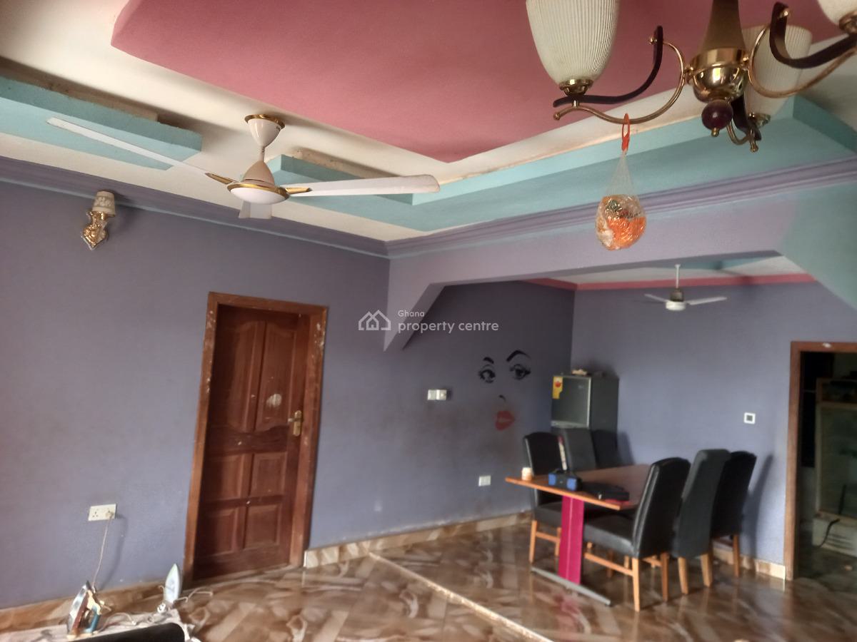 4 Bedrooms     ( 3 Air-conditions), Mampongteng Dumanafo., Kumasi Metropolitan, Ashanti, House for Sale