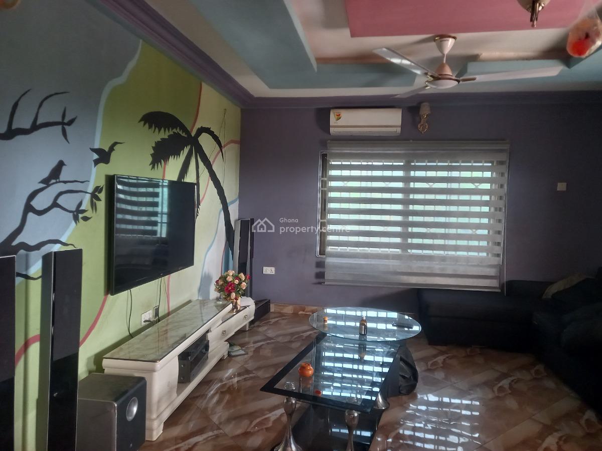 4 Bedrooms     ( 3 Air-conditions), Mampongteng Dumanafo., Kumasi Metropolitan, Ashanti, House for Sale