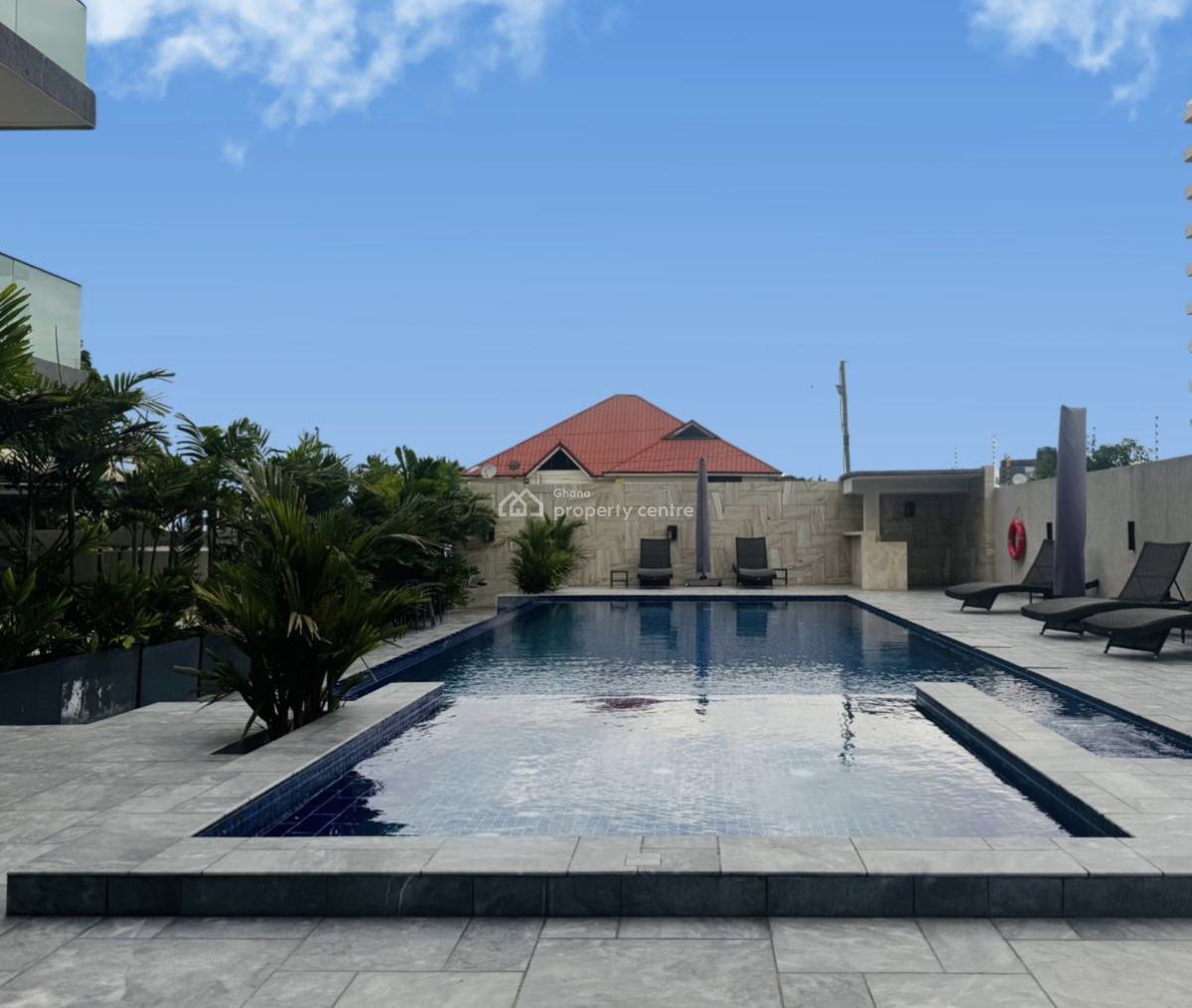 2 Bedroom Apartment with Swimming Pool and Gym, Cantonments, Accra, Apartment for Rent