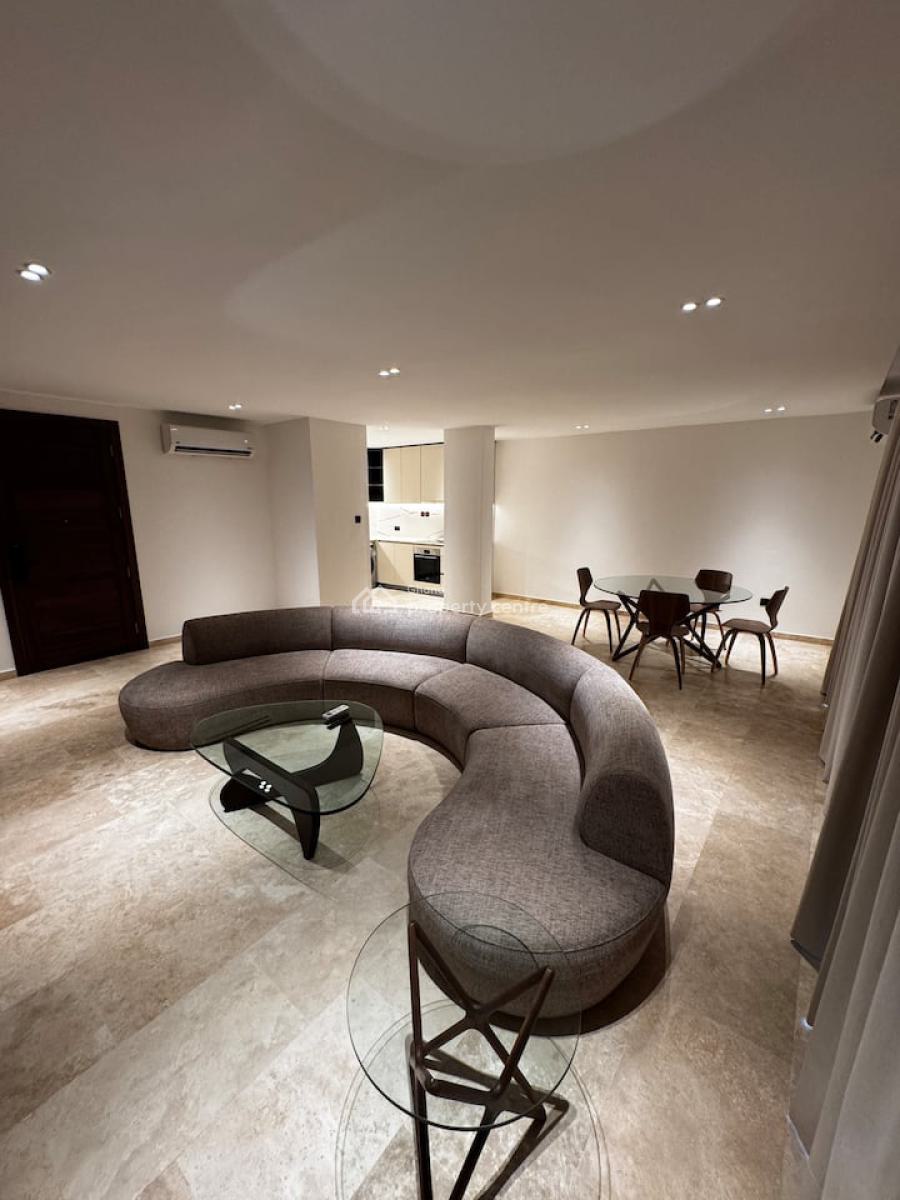 Furnished 1 Bedroom Apartment with Swimming Pool and Gym, Cantonments, Accra, Mini Flat for Rent