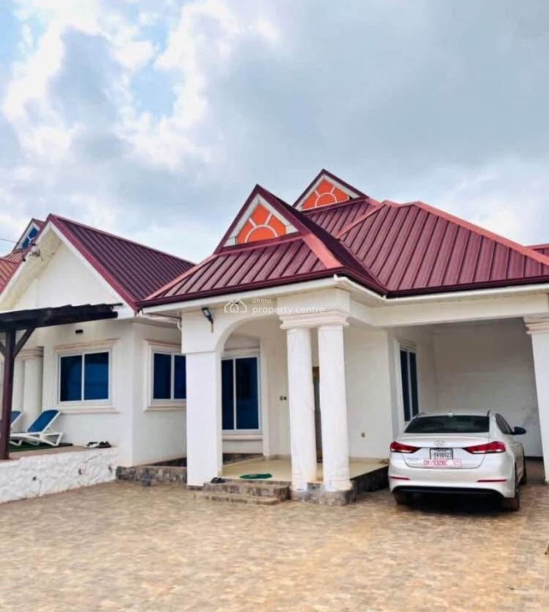 4 Bedrooms  ( Furnished), Ahenema Kokoben, Near Santasi., Kumasi Metropolitan, Ashanti, House for Sale
