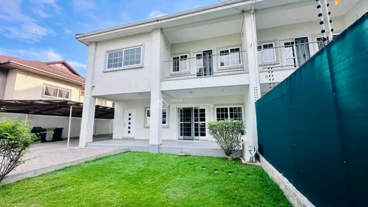 Executive Semi Detached 4-bedroom Townhouse @ Labone, North Labone, Accra, Townhouse for Rent