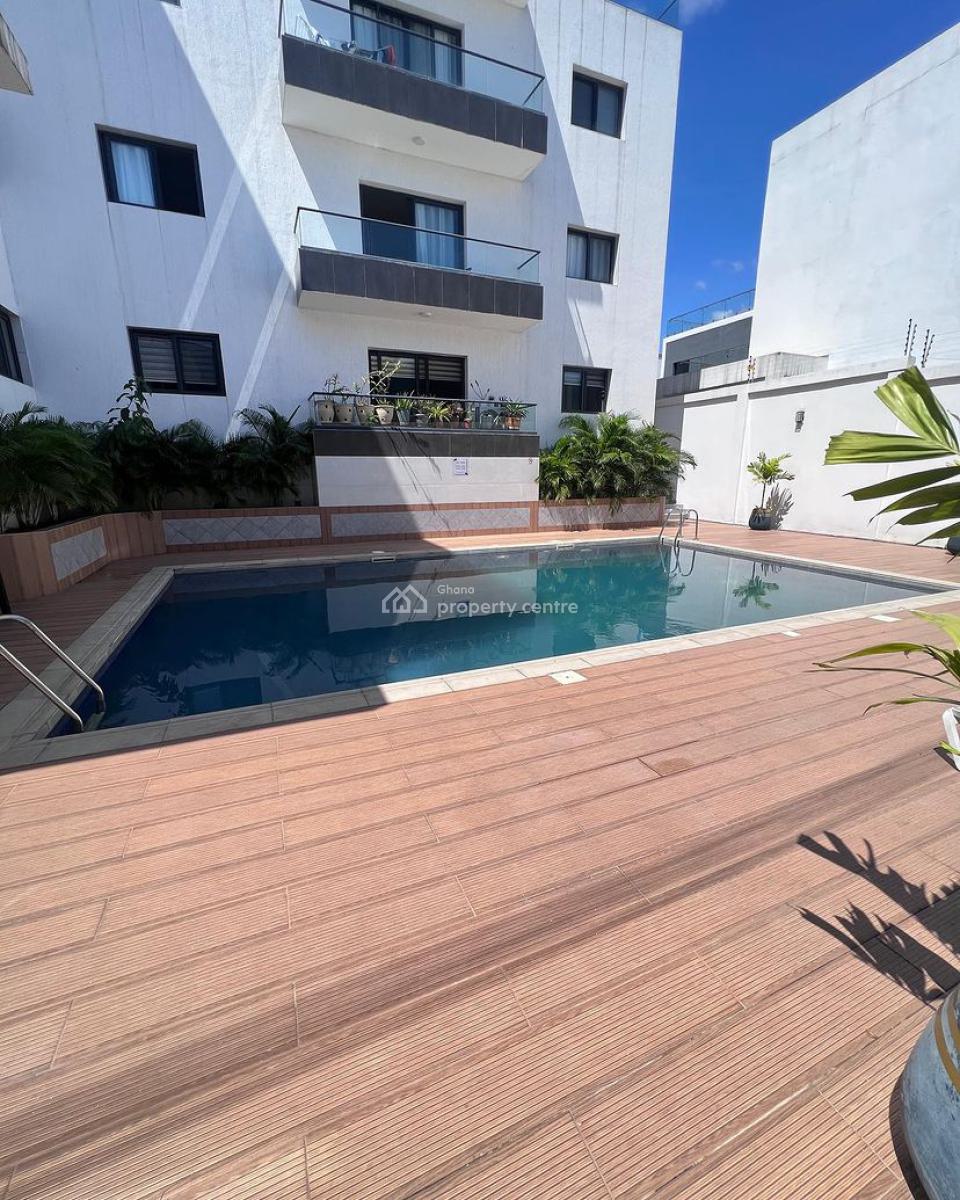 3 Bedroom Apartment with Swimming Pool and Gym, Cantonments, Accra, Apartment for Rent
