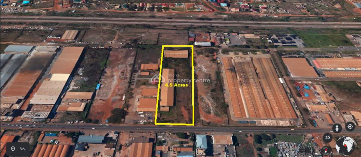 Industrial Land on The Spintex Road, Spintex, Accra, Land for Sale