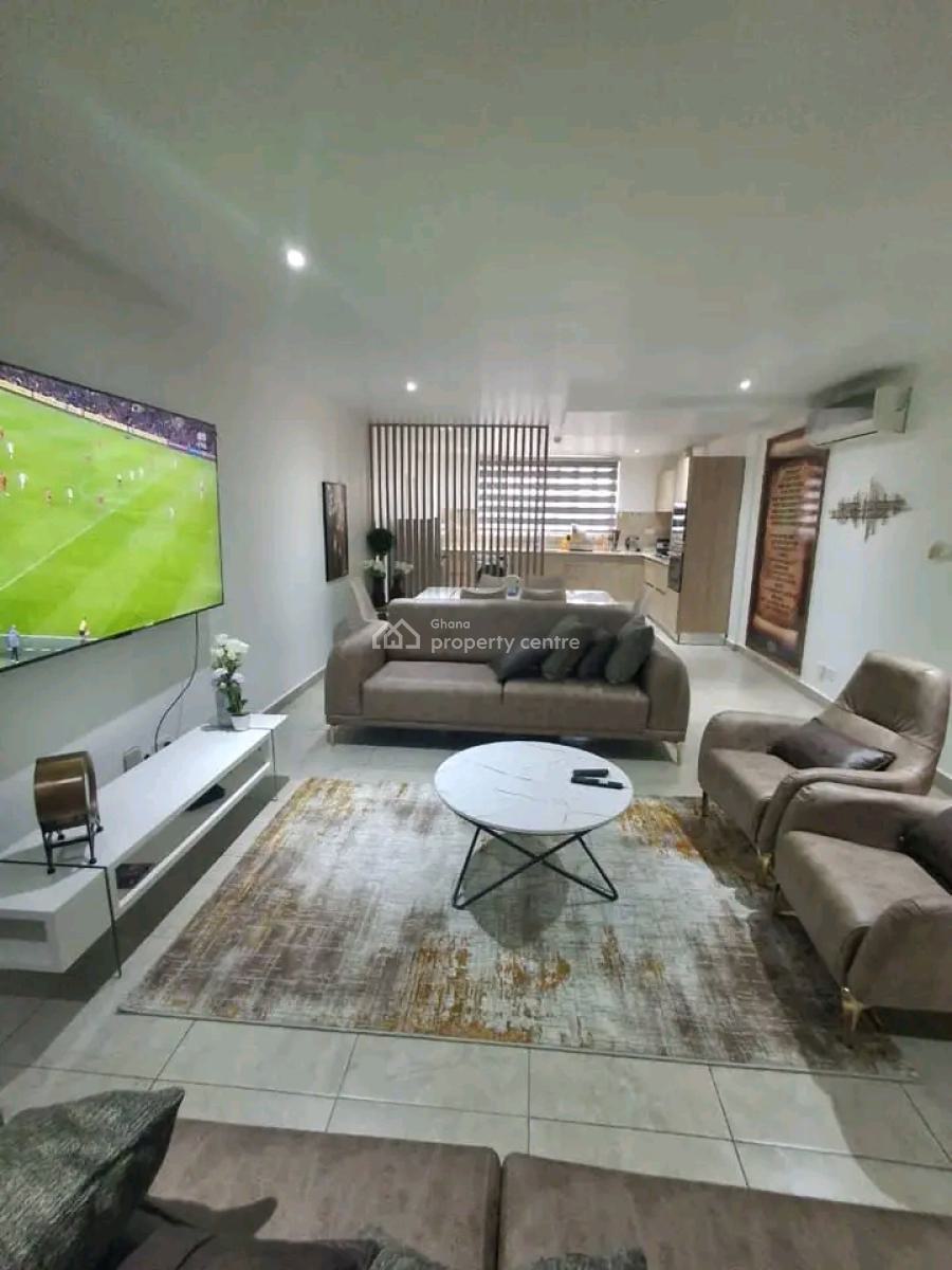 Luxurious Fully Furnished 3bedroom Serviced Apartment @ Airport Reside, Airport Residential Area, Accra, Apartment for Rent