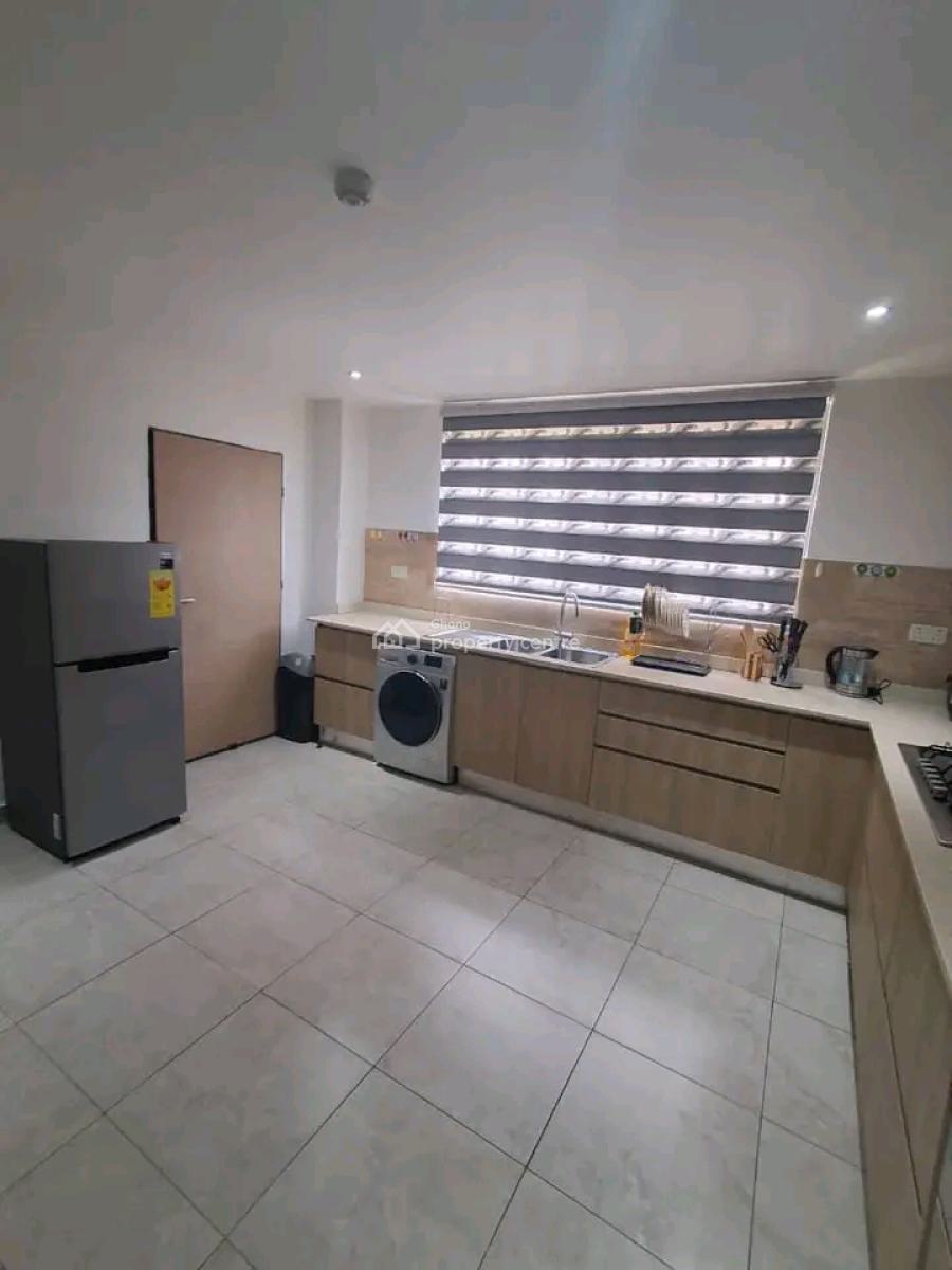 Luxurious Fully Furnished 3bedroom Serviced Apartment @ Airport Reside, Airport Residential Area, Accra, Apartment for Rent