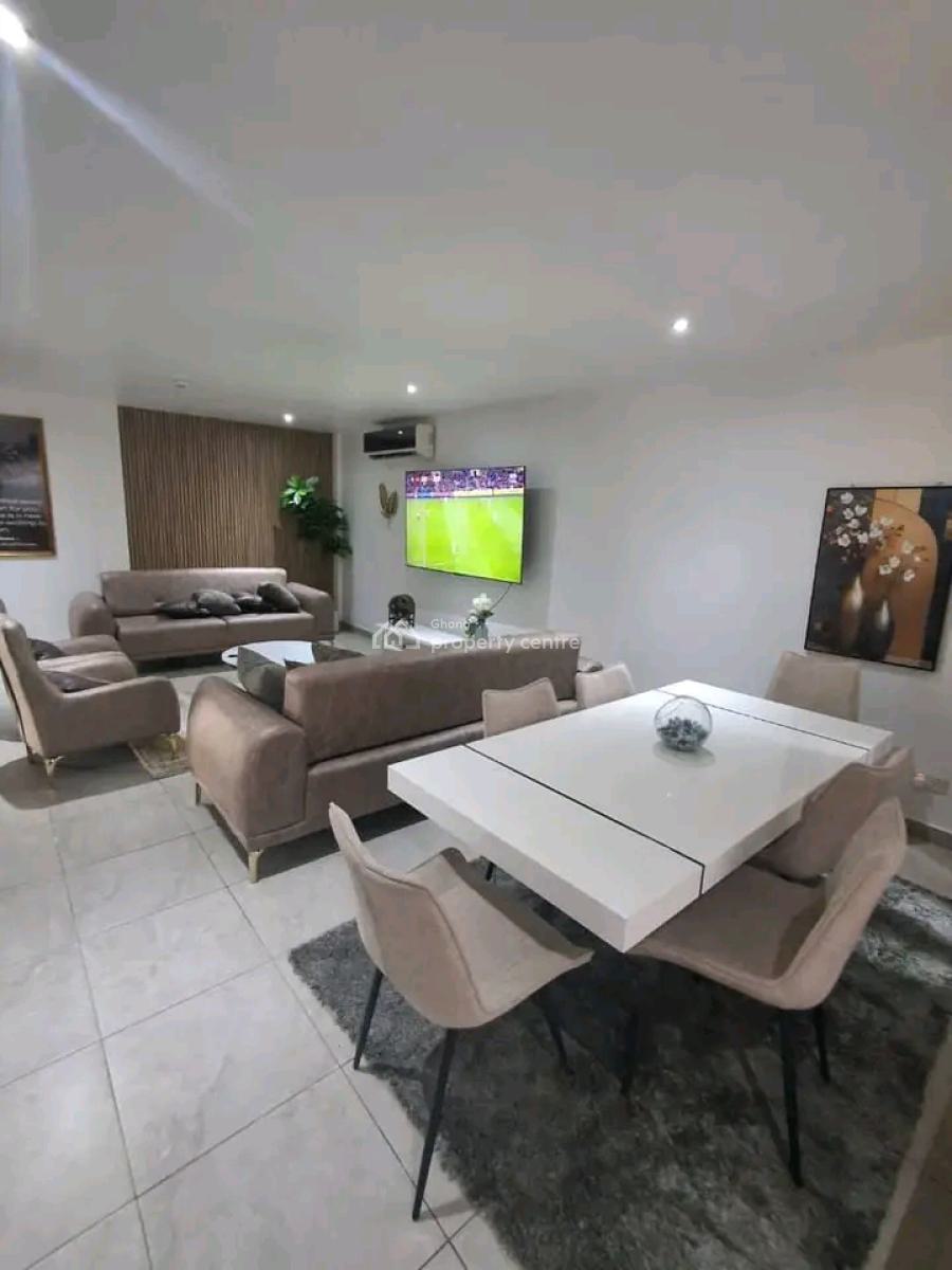Luxurious Fully Furnished 3bedroom Serviced Apartment @ Airport Reside, Airport Residential Area, Accra, Apartment for Rent