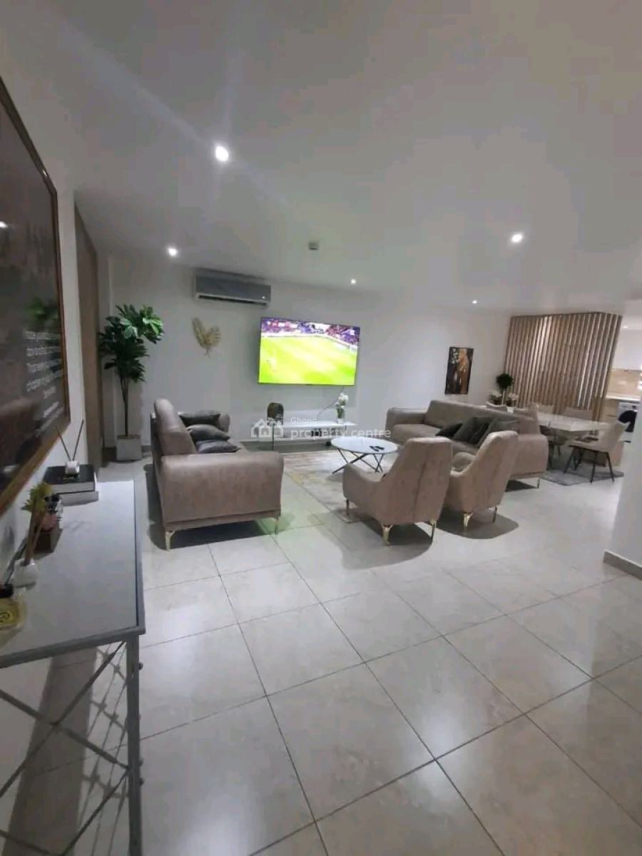 Luxurious Fully Furnished 3bedroom Serviced Apartment @ Airport Reside, Airport Residential Area, Accra, Apartment for Rent