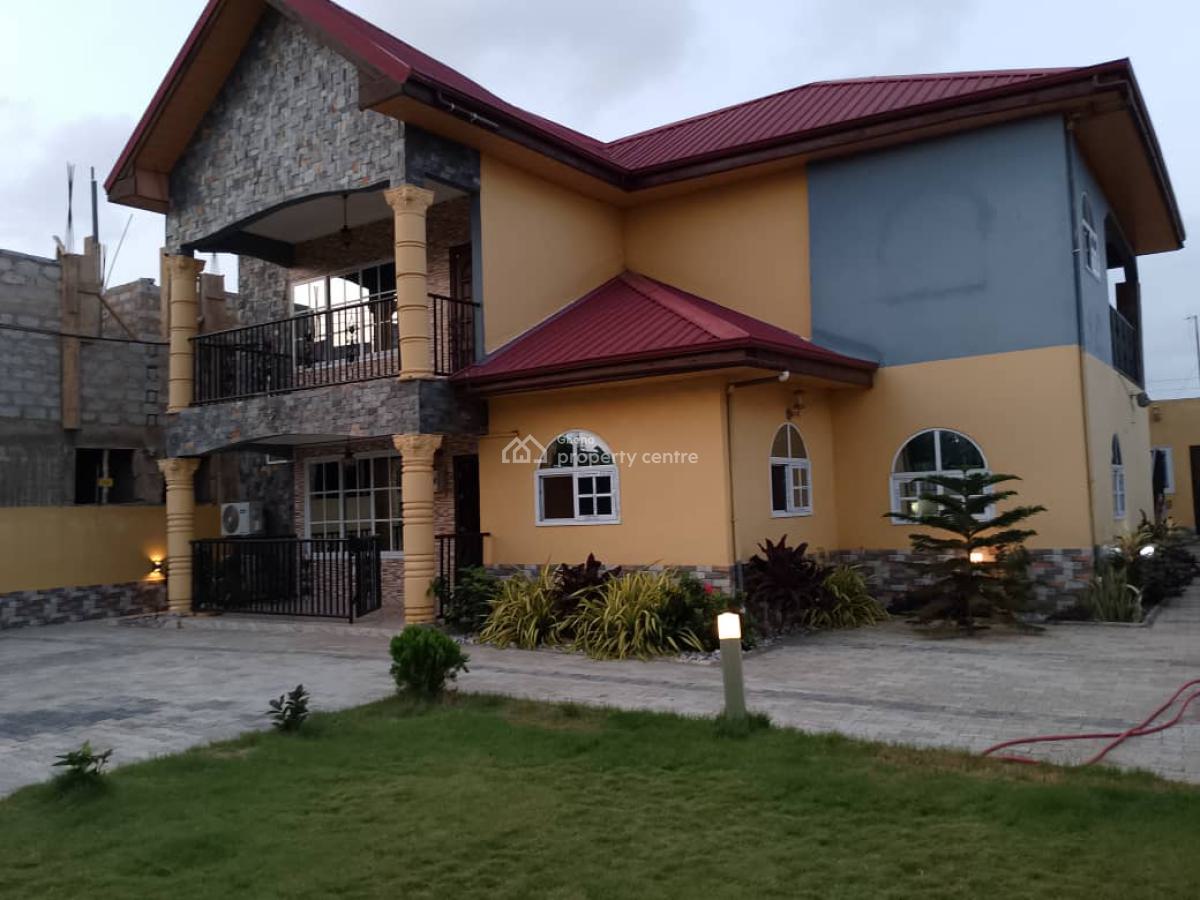 Fully Furnished 5-bedroom House @ Botwe, Adjringanor, East Legon, Accra, House for Rent