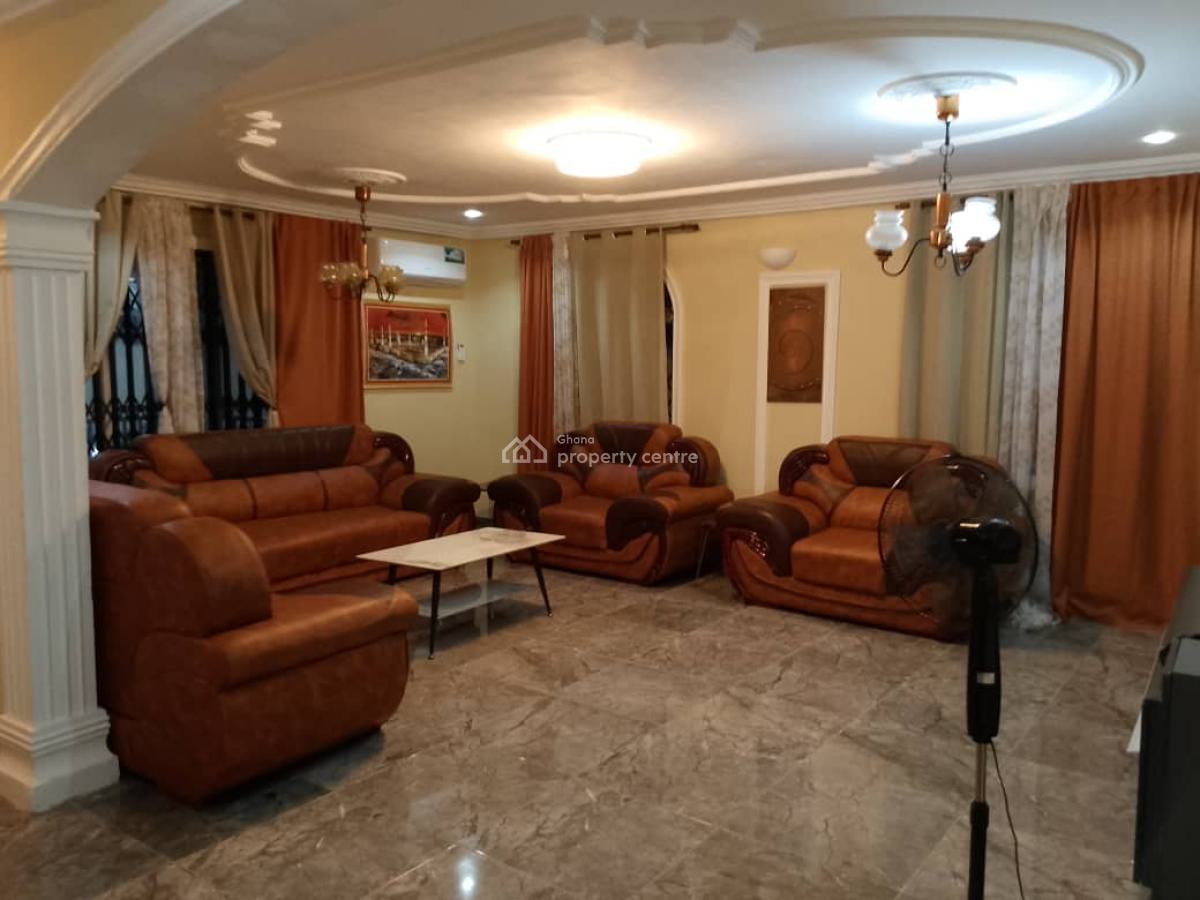 Fully Furnished 5-bedroom House @ Botwe, Adjringanor, East Legon, Accra, House for Rent