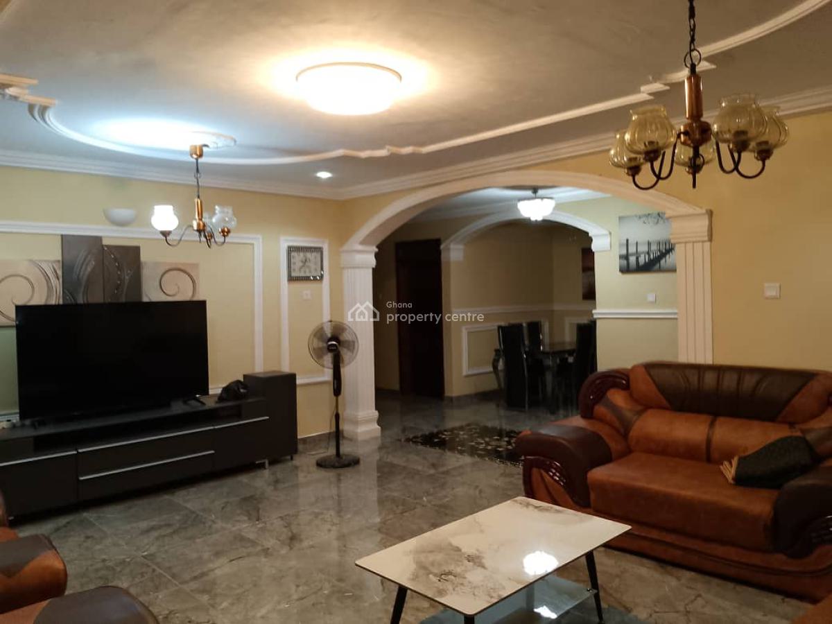 Fully Furnished 5-bedroom House @ Botwe, Adjringanor, East Legon, Accra, House for Rent