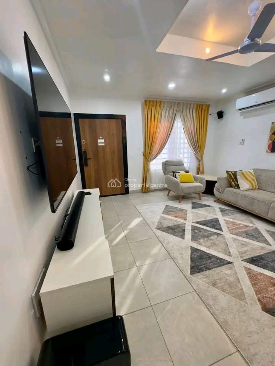 Fully Furnished 2-bedrooom Apartment @ Roman Ridge, Roman Ridge, Accra, Apartment Short Let