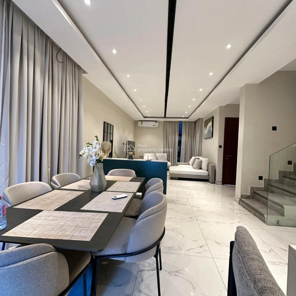 Executive Furnished 3 Bedrooms, East Legon Hills, East Legon, Accra, House for Sale