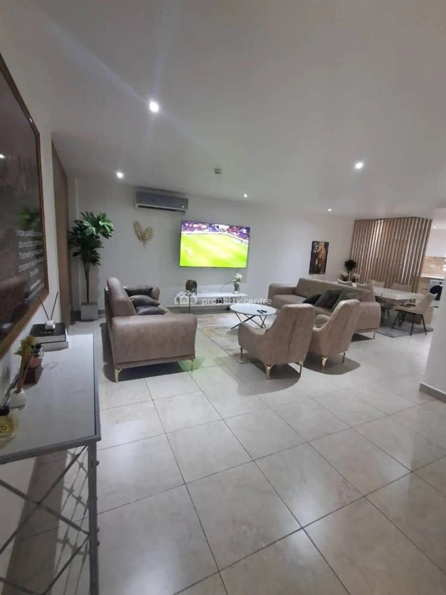 Furnished 3 Bedroom Apartment with Swimming Pool, West Airport, Airport Residential Area, Accra, Apartment for Rent