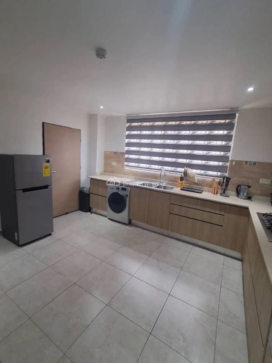 Furnished 3 Bedroom Apartment with Swimming Pool, West Airport, Airport Residential Area, Accra, Apartment for Rent