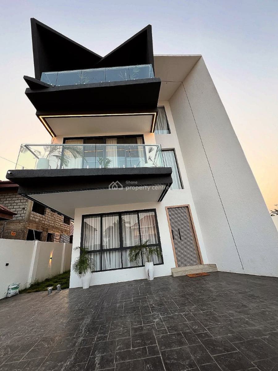 4 Bedroom Smart House with a Pool and Boys Quarters at East Legon Adjr, Adjiringanor, Accra Metropolitan, Accra, House for Sale