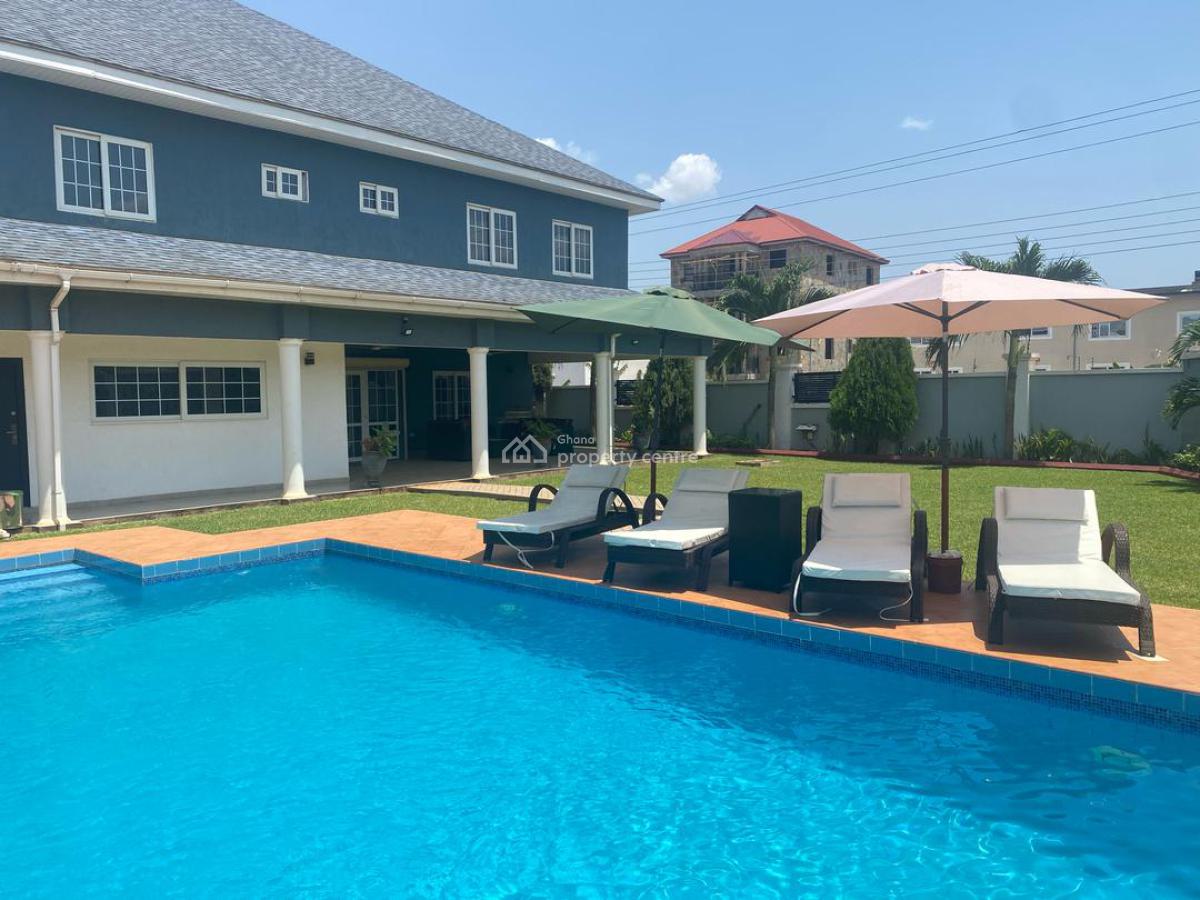 Elegant 5-bedroom Home with Pool in Ayi Mensah, Mensah Wood Avenue, Ayimensah, Adenta, Adenta Municipal, Accra, Townhouse for Sale