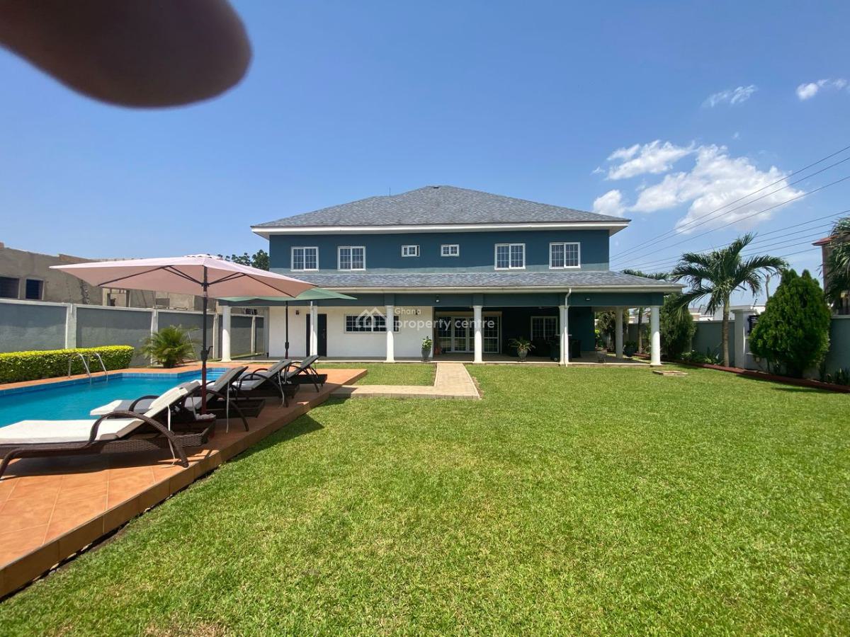 Elegant 5-bedroom Home with Pool in Ayi Mensah, Mensah Wood Avenue, Ayimensah, Adenta, Adenta Municipal, Accra, Townhouse for Sale