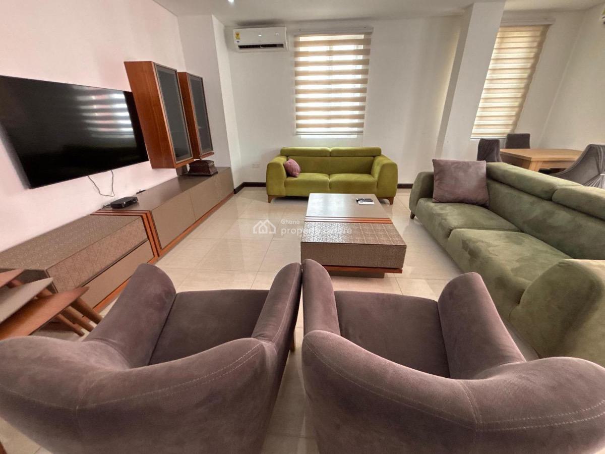 Furnished 2 Bedroom Apartment with Swimming Pool and Gym, Airport Residential Area, Accra, Apartment for Rent