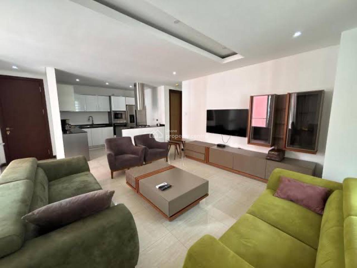 Furnished 2 Bedroom Apartment with Swimming Pool and Gym, Airport Residential Area, Accra, Apartment for Rent