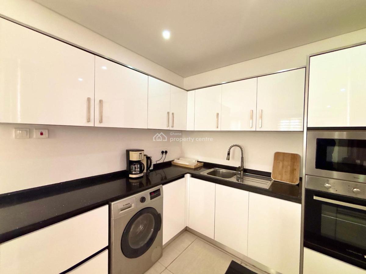 Furnished 2 Bedroom Apartment with Swimming Pool and Gym, Airport Residential Area, Accra, Apartment for Rent