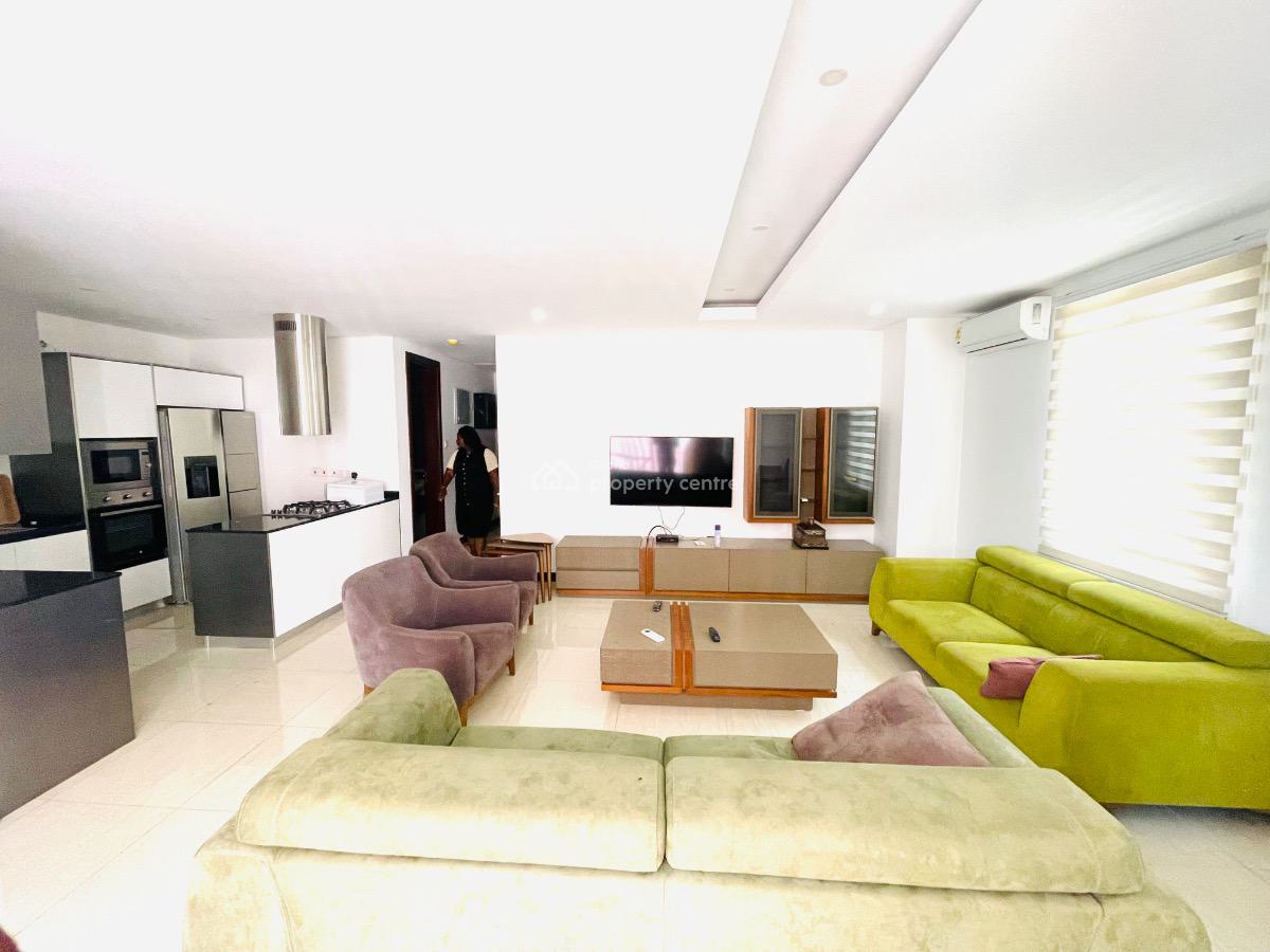 Furnished 2 Bedroom Apartment with Swimming Pool and Gym, Airport Residential Area, Accra, Apartment for Rent