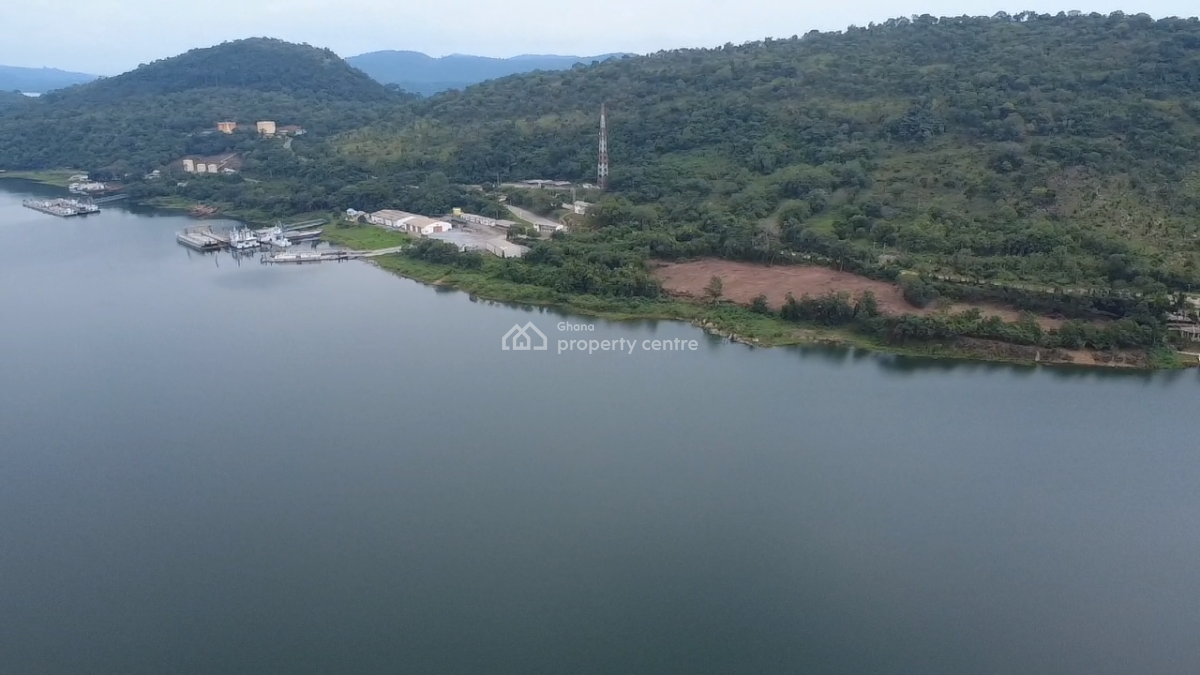 Lakeside Land Inside Akosombo, Akosombo, Asuogyaman, Eastern Region, Residential Land for Sale