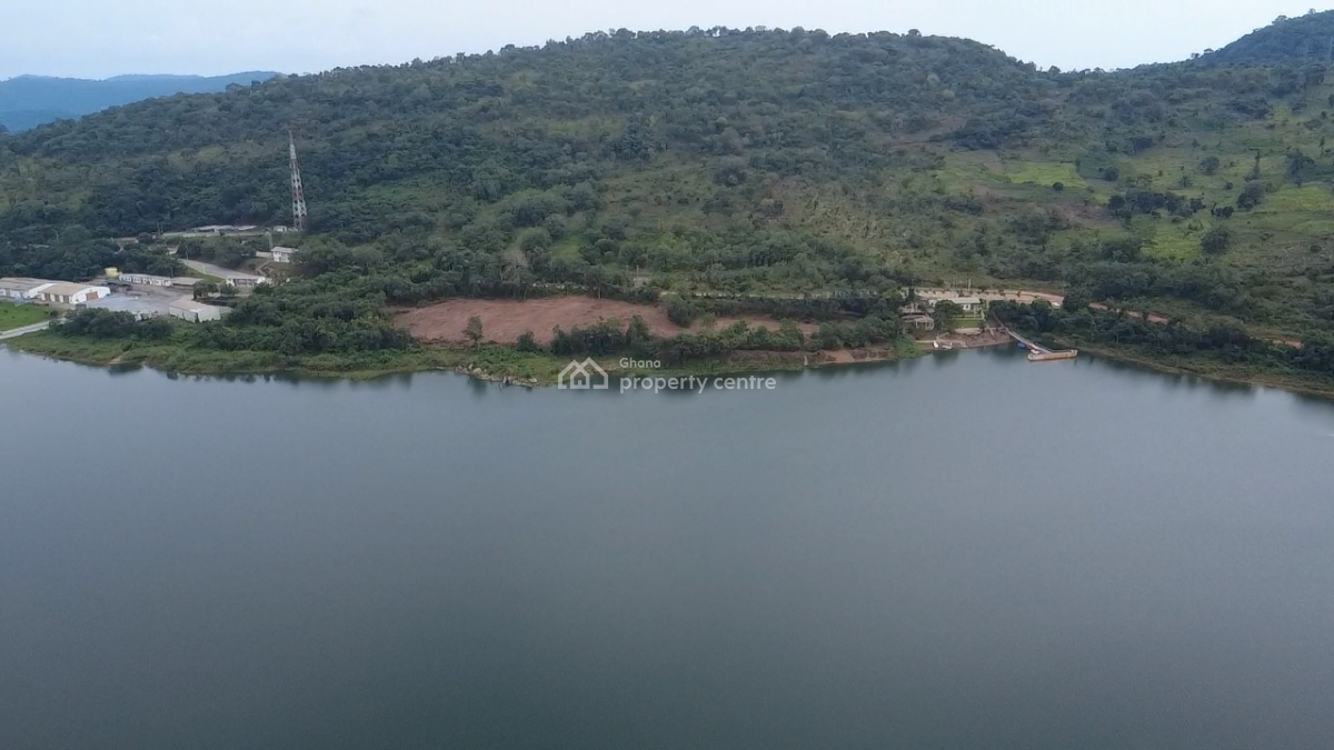 Lakeside Land Inside Akosombo, Akosombo, Asuogyaman, Eastern Region, Residential Land for Sale