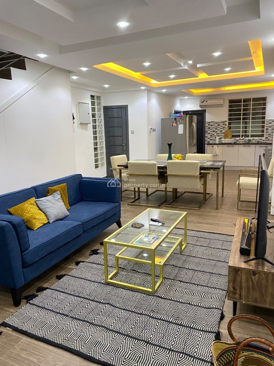 Furnished 3 Bedroom House Adjiringanor School Junction, School Junction, Adjiringanor, East Legon, Accra, House for Sale